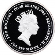 2 Dollars - Elizabeth II Ben Hall obverse image