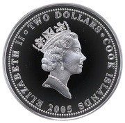 2 Dollars - Elizabeth II New Zealand Pigeon obverse image
