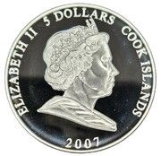 5 Dollars - Elizabeth II "Cadillac, Harley Davidson" obverse image