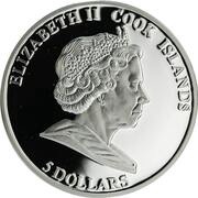 5 Dollars - Elizabeth II Sir Lancelot obverse image