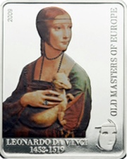 5 Dollars - Elizabeth II Leonardo da Vinci, Cook Islands, 2009 reverse image