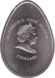 5 Dollars - Elizabeth II Easter Chick obverse image