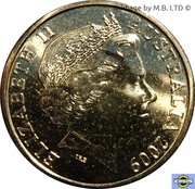 1 Dollar - Elizabeth II 4th Portrait - 200 Years of Postal Services in Australia obverse image