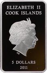 5 Dollars - Elizabeth II Christmas obverse image