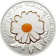5 Dollars - Elizabeth II Daisy, Cook Islands, 2011 reverse image