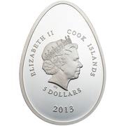 5 Dollars - Elizabeth II Egg-Beauty in Red obverse image