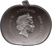 5 Dollars - Elizabeth II Pumpkin obverse image