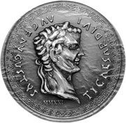 5 Dollars - Elizabeth II Tiberius, Cook Islands, 2021 reverse image