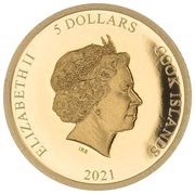 5 Dollars - Elizabeth II Princess Diana Flowers at Buckingham Palace obverse image