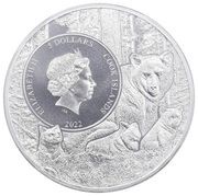 5 Dollars - Elizabeth II Cardinal obverse image