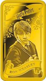 5 Dollars - Elizabeth II Ron Weasley, Cook Islands, 2022 reverse image