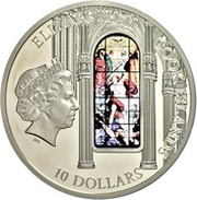 10 Dollars - Elizabeth II Milan Cathedral obverse image