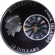 10 Dollars - Elizabeth II Notre Dame obverse image