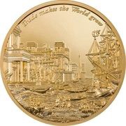 10 Dollars - Elizabeth II Trade Makes the World Grow, Cook Islands, 2022 reverse image