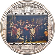 20 Dollars - Elizabeth II The Night Watch, Cook Islands, 2009 reverse image