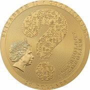20 Dollars - Elizabeth II Tutankhamun’s Tomb 1922 obverse image