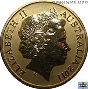 1 Dollar - Elizabeth II 4th Portrait - Air Series - Flying Fox obverse image