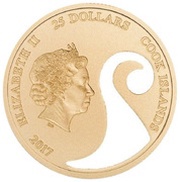 25 Dollars - Elizabeth II The Vikings obverse image