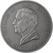 25 Dollars - Charles III Norse Gods obverse image