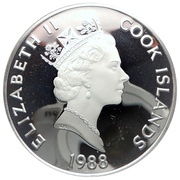 50 Dollars - Elizabeth II Captain James Cook obverse image