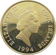 50 Dollars - Elizabeth II Butterfly obverse image