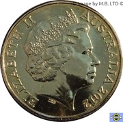 1 Dollar - Elizabeth II 4th Portrait - Wheat Sheaf Dollar obverse image