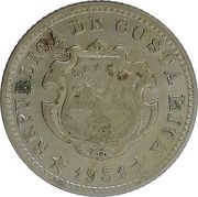 5 Céntimos BC CR separated obverse image
