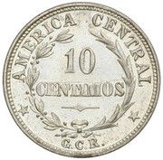 10 Céntimos Pattern reverse image