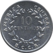10 Céntimos reverse image