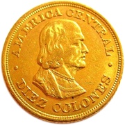 10 Colones reverse image