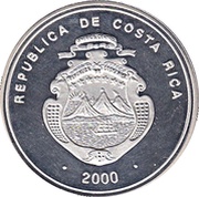 5000 Colones Central Bank obverse image