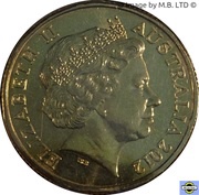 1 Dollar - Elizabeth II 4th Portrait - Ethel C. Pedley - Dot and the Kangaroo obverse image