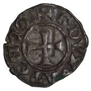 Denier - William I de la Roche Thebes mint obverse image