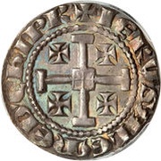 1 Gros - Henry II second reign reverse image