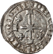 1 Gros - James I, Crusader and Christian states in the Eastern Mediterranean, 1382-1398 reverse image