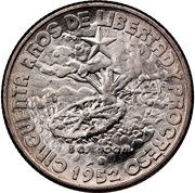 20 Centavos 50th. Anniversary of the Republic reverse image