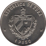 1 Peso Great Socialist Revolution obverse image