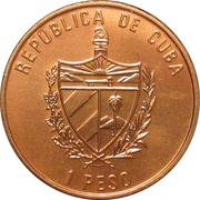 1 Peso Discovery of Evangelista Island obverse image