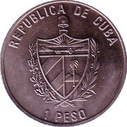 1 Peso Monumentos de Cuba obverse image