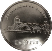 1 Peso La Punta, Cuba, 2007 reverse image