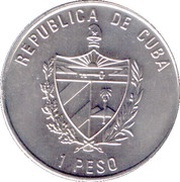 1 Peso Manatee and Zapata Rail obverse image