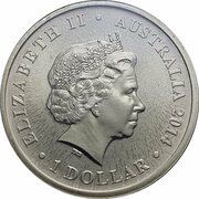 1 Dollar - Elizabeth II 4th Portrait - War Declared obverse image
