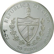 50 Pesos Pinzón Brothers obverse image