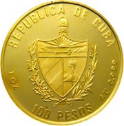 100 Pesos Alcala Gate obverse image