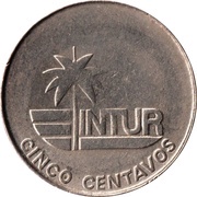 5 Centavos INTUR reverse image