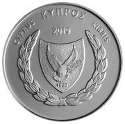 5 Euros 30th Anniversary of the Founding of the University of Cyprus obverse image