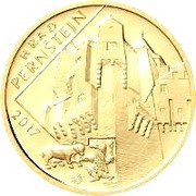 5000 Korun Pernštejn Castle reverse image