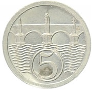 5 Haléřů Trial Strike reverse image