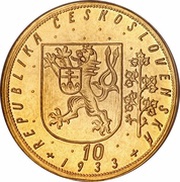 10 Dukátů obverse image