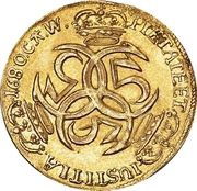 1 Ducat - Christian V reverse image